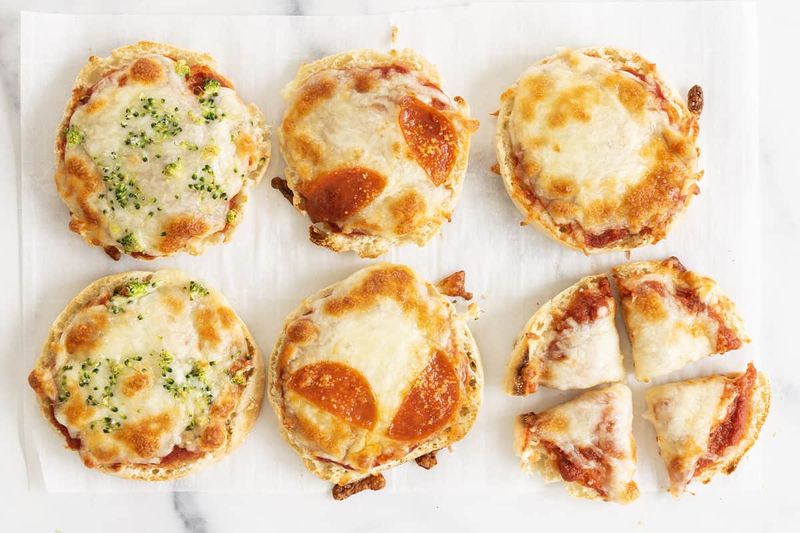 Mini Pizzas on English Muffins