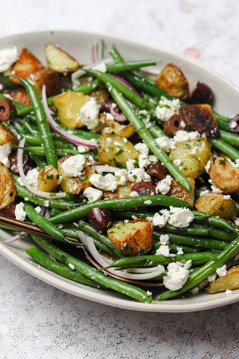 Warm Potato and Green Bean Salad