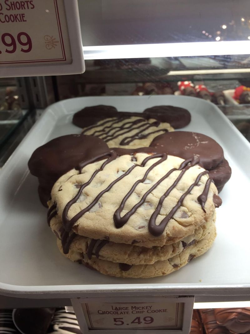 Mickey Chocolate Chip Cookie