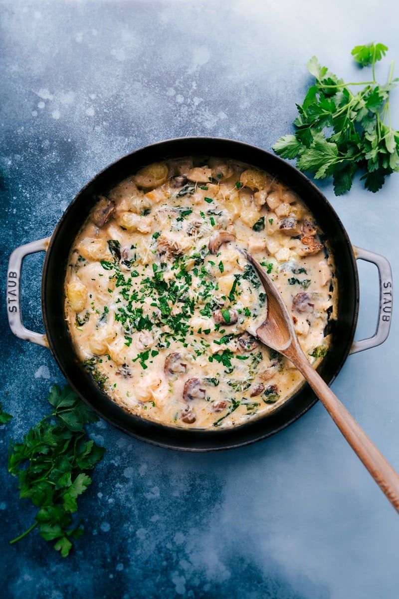 Creamy Mushroom Gnocchi