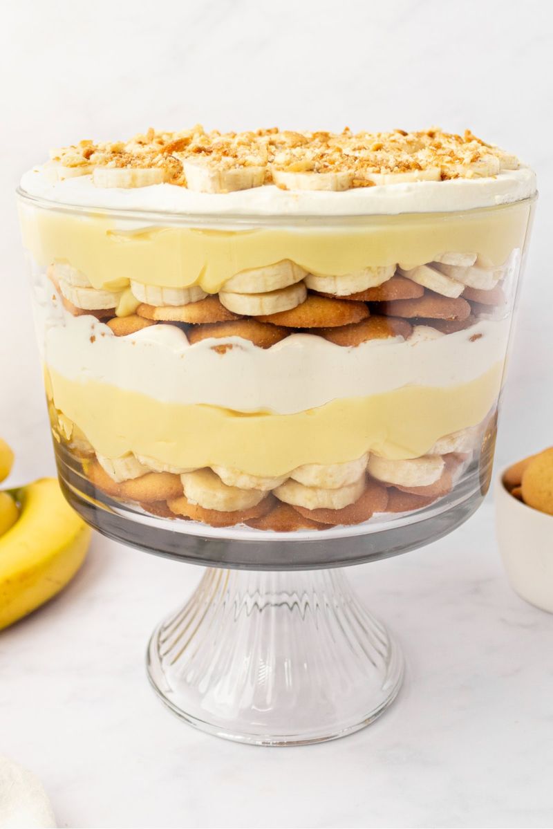 Banana Pudding Trifle-Style For A Crowd