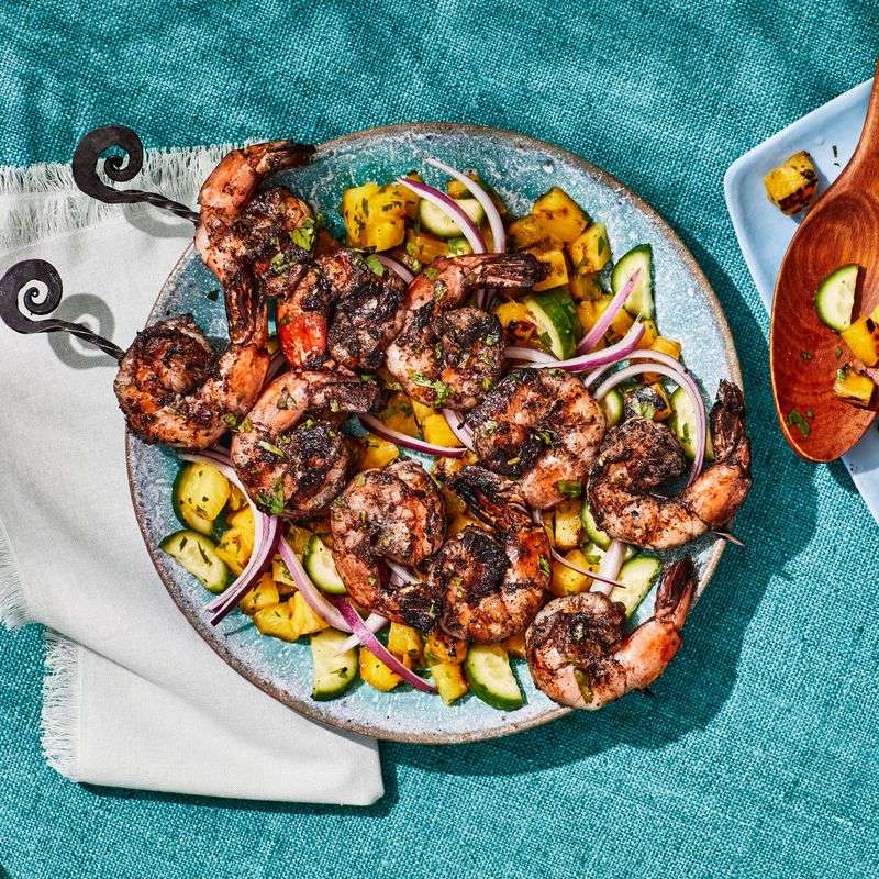 Scotch Bonnet Jerk Shrimp