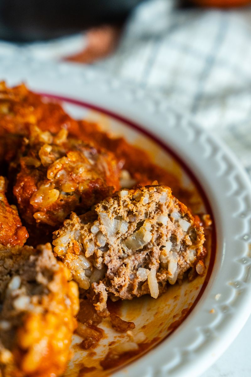 Porcupine Meatballs
