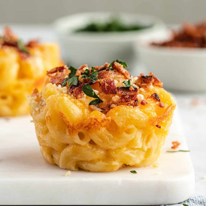 Mac and Cheese Cups