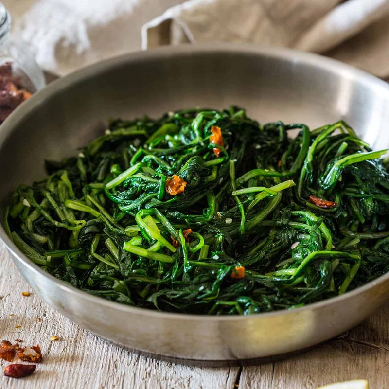 Chicory (as a cooked green)