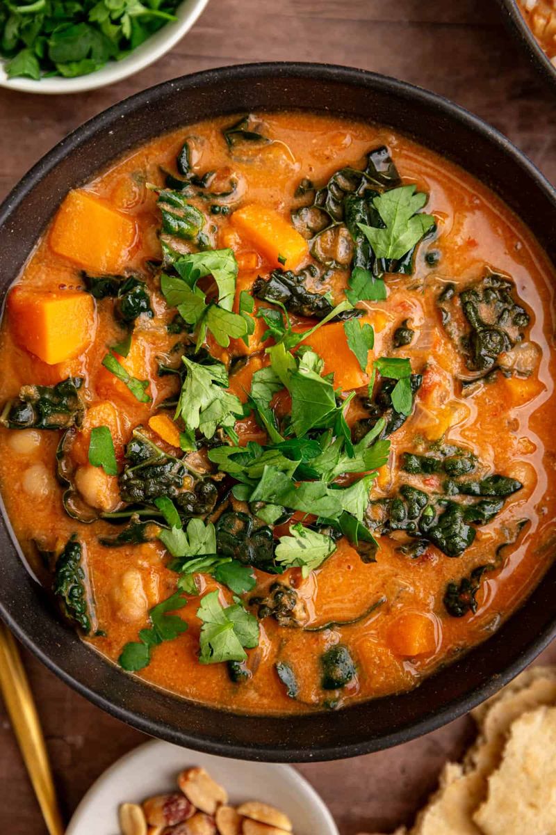 Sweet Potato and Peanut Stew