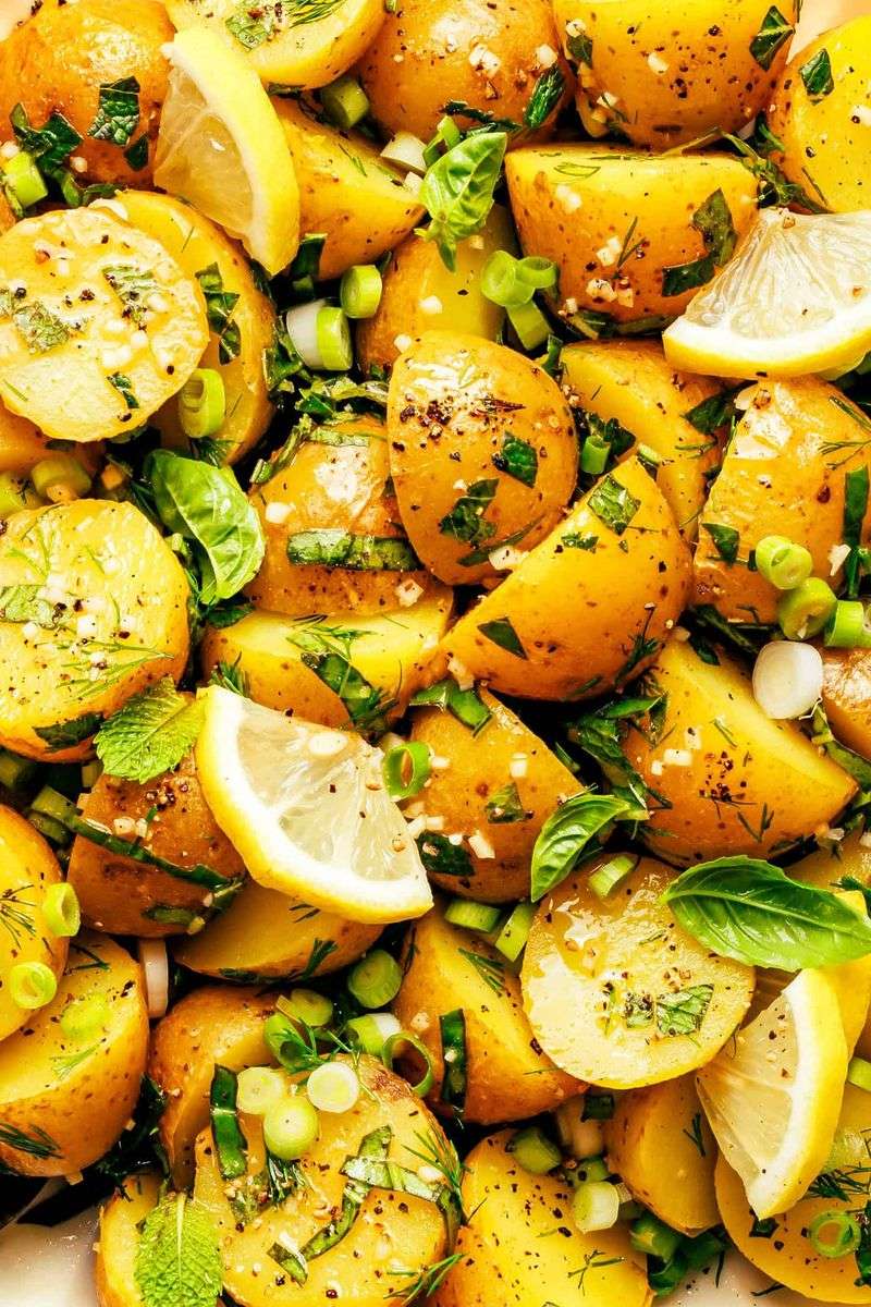 Herb and Lemon Potato Salad