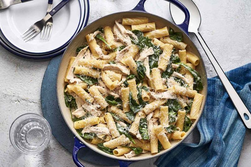 Herby Chicken Rigatoni Bake