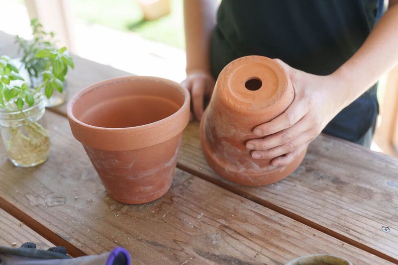 Build drainage into the container