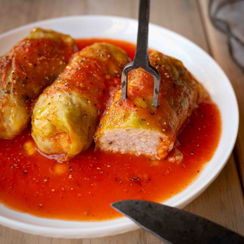 Gołąbki (Stuffed Cabbage Rolls)