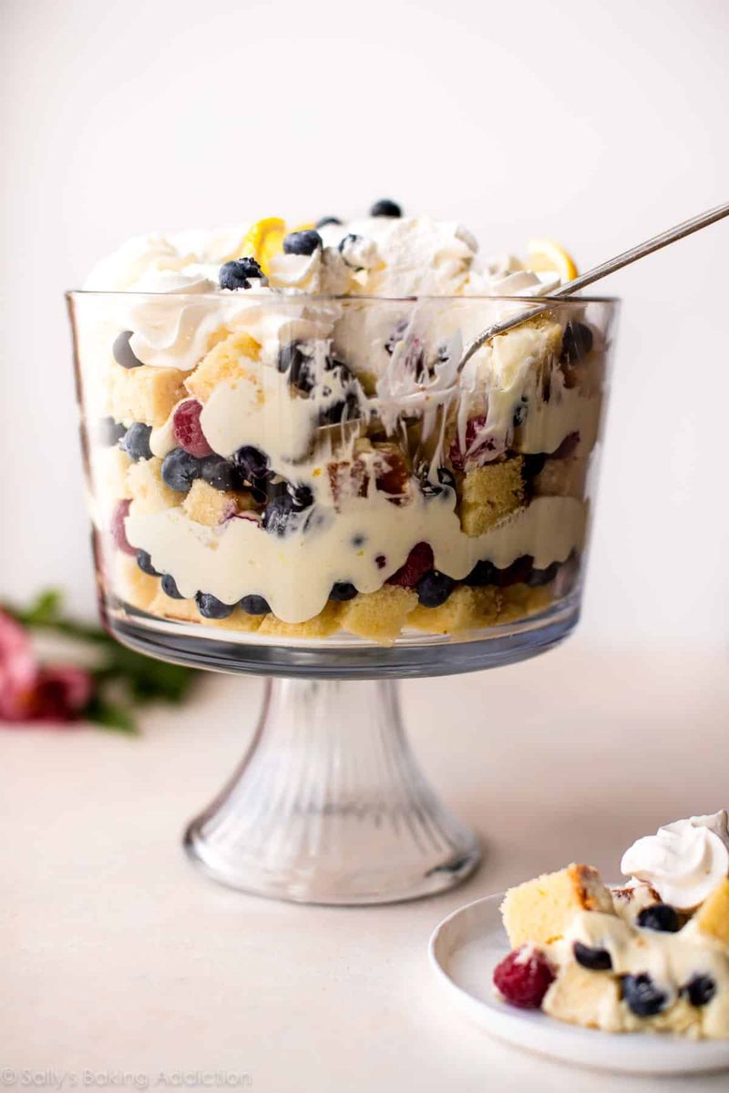 Berry Lemon Trifle
