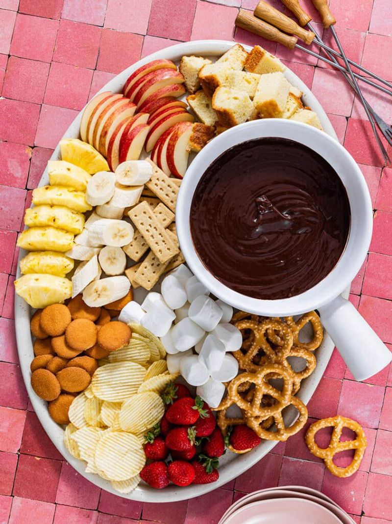 Salted Caramel Chocolate Fondue