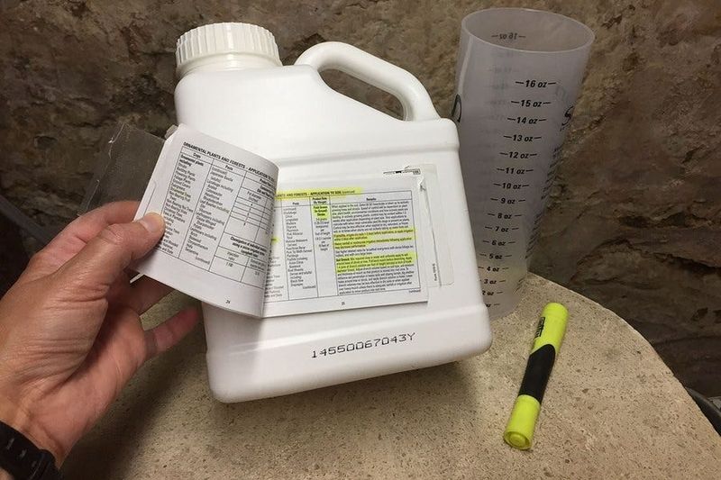 If you choose a weed-control product, let its label guide you