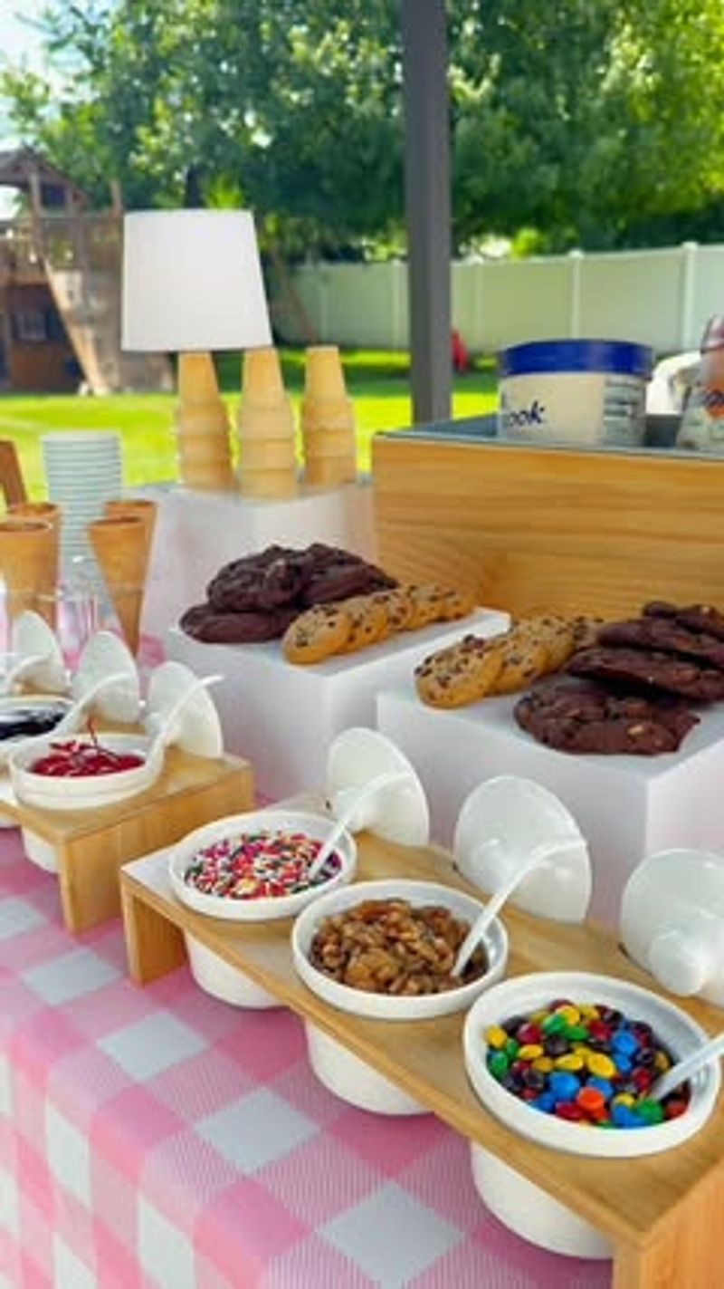 Ice Cream Sandwich Station