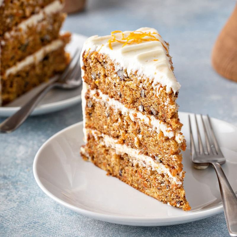 Carrot Cake With Cream Cheese Frosting