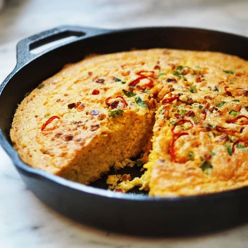 Scallion Cornbread