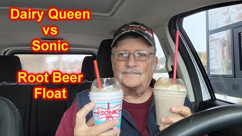 Root beer freeze style drink (custom)