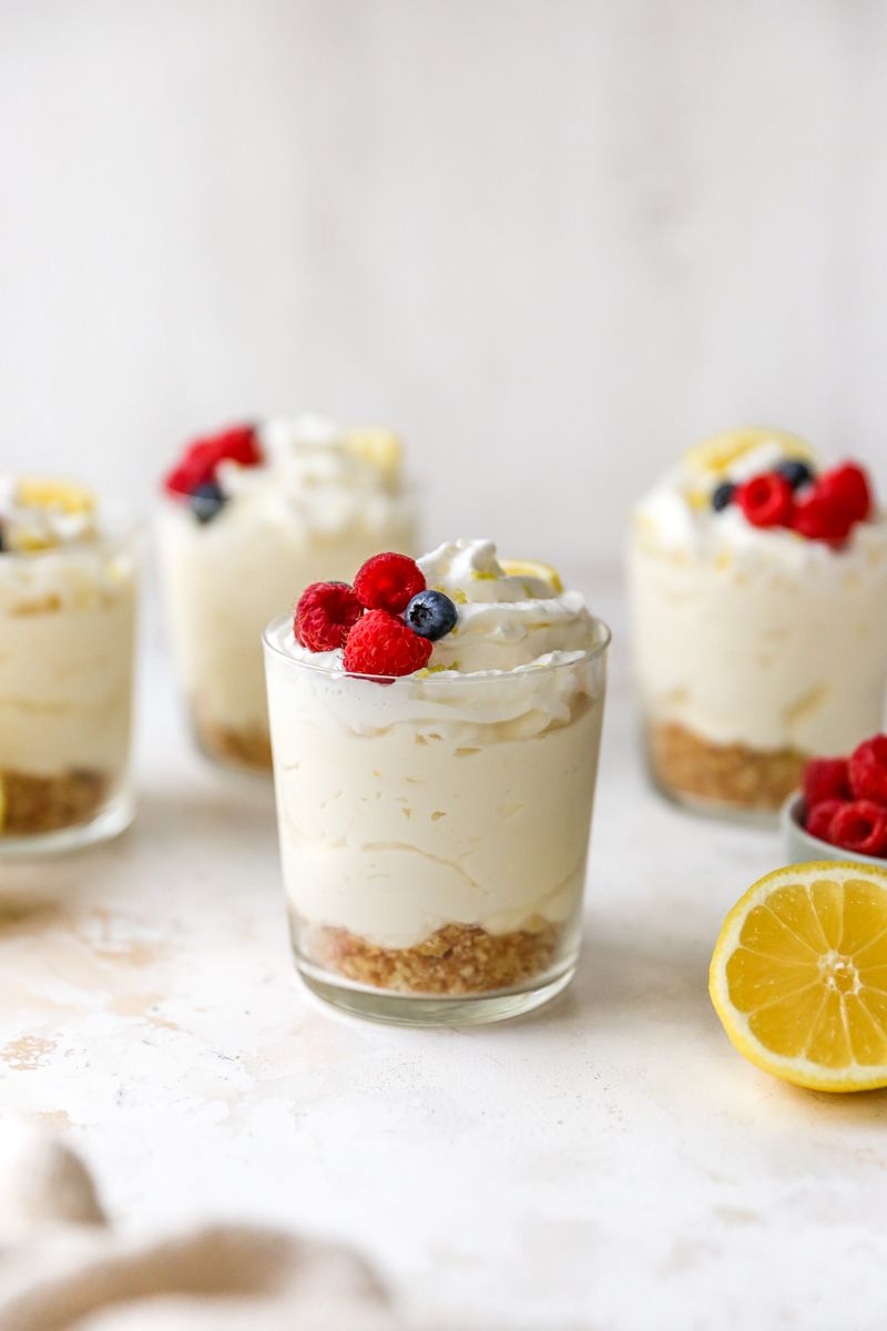 No-Bake Cheesecake Cups
