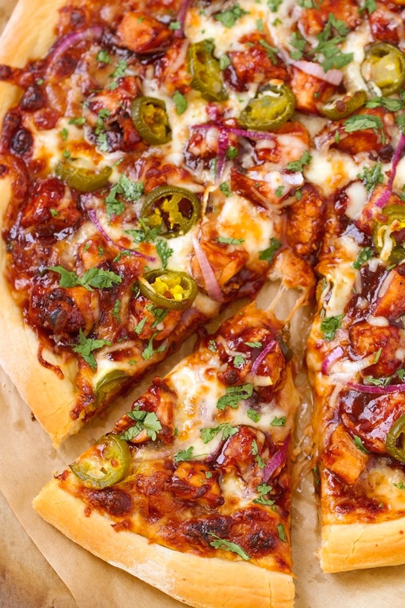 BBQ Chicken With Red Onion
