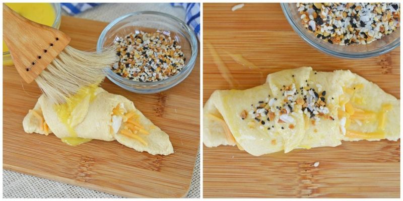 Everything Bagel Seasoning Crescent Twists