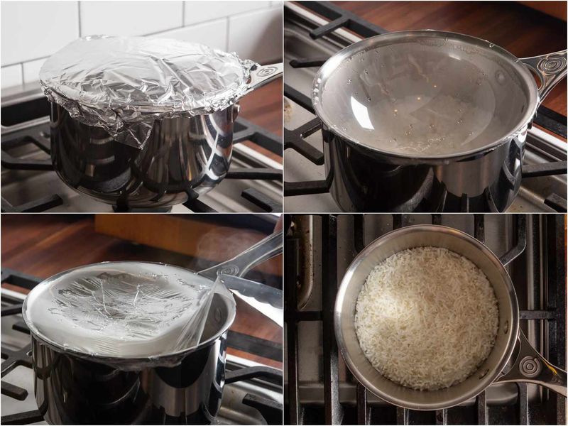 Let Rice Rest After Cooking