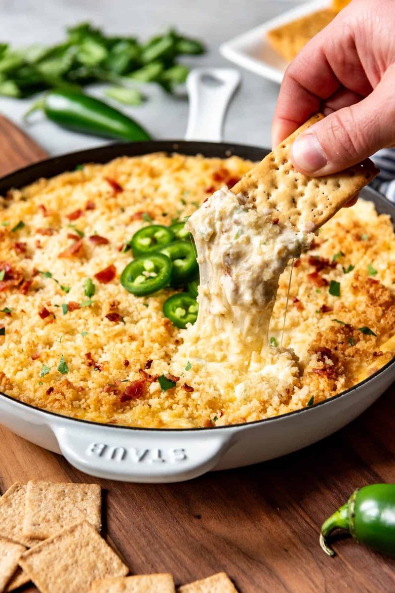 Jalapeño popper dip