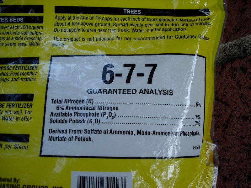 Learn to Read the NPK Numbers