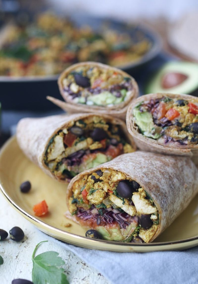 Vegan Breakfast Burritos