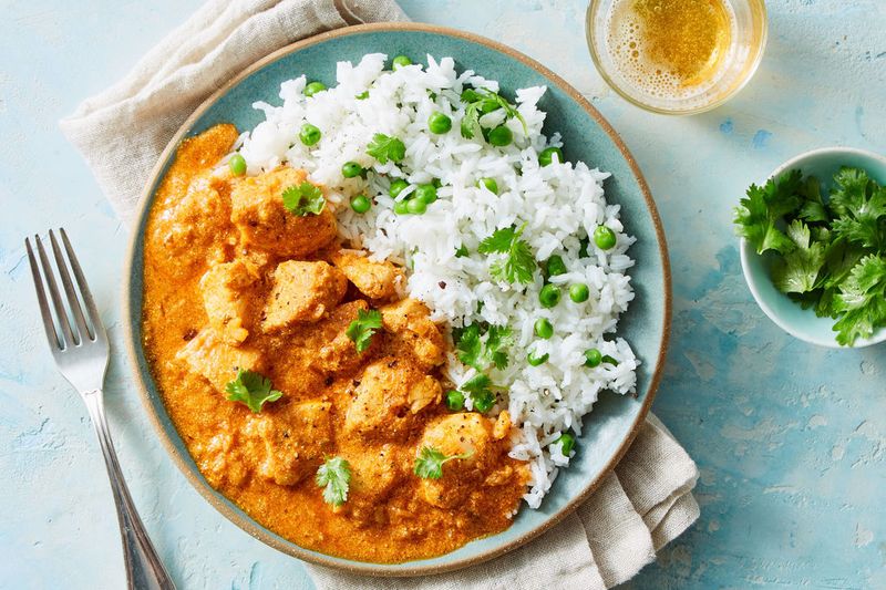 Chicken Tikka Masala With Rice