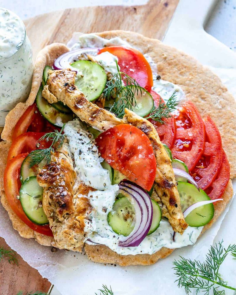 Mediterranean Chicken Sandwich