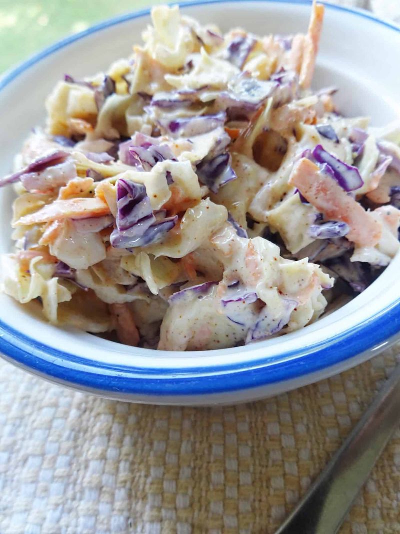 Coleslaw Sweetened with Honey