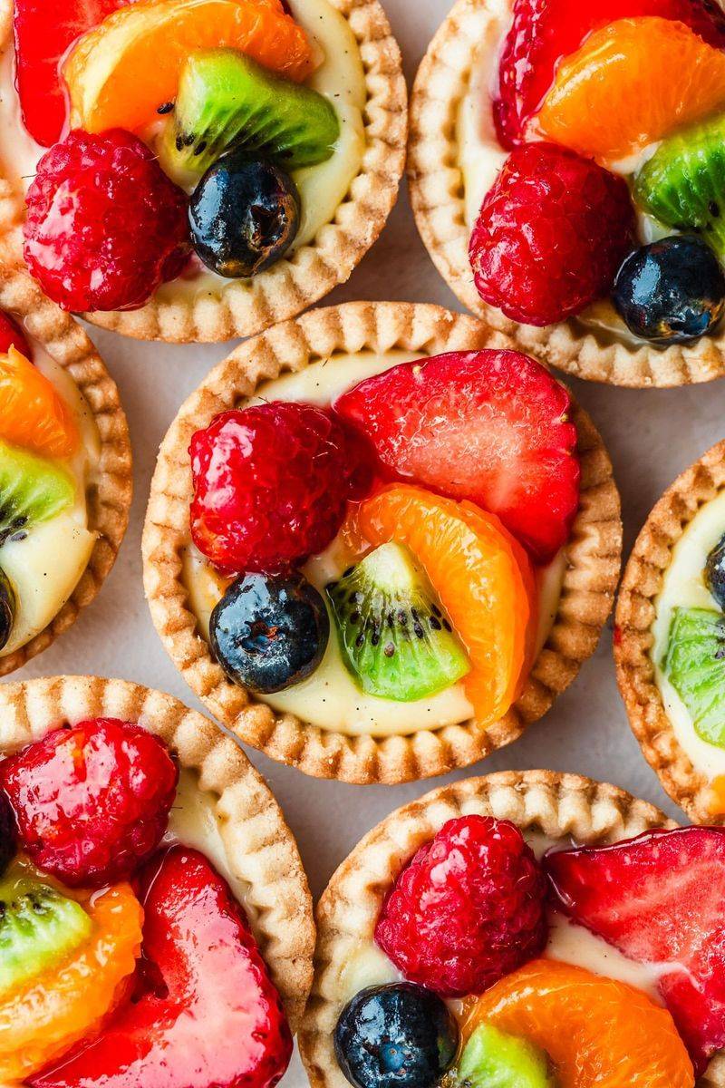 Mini fruit tarts