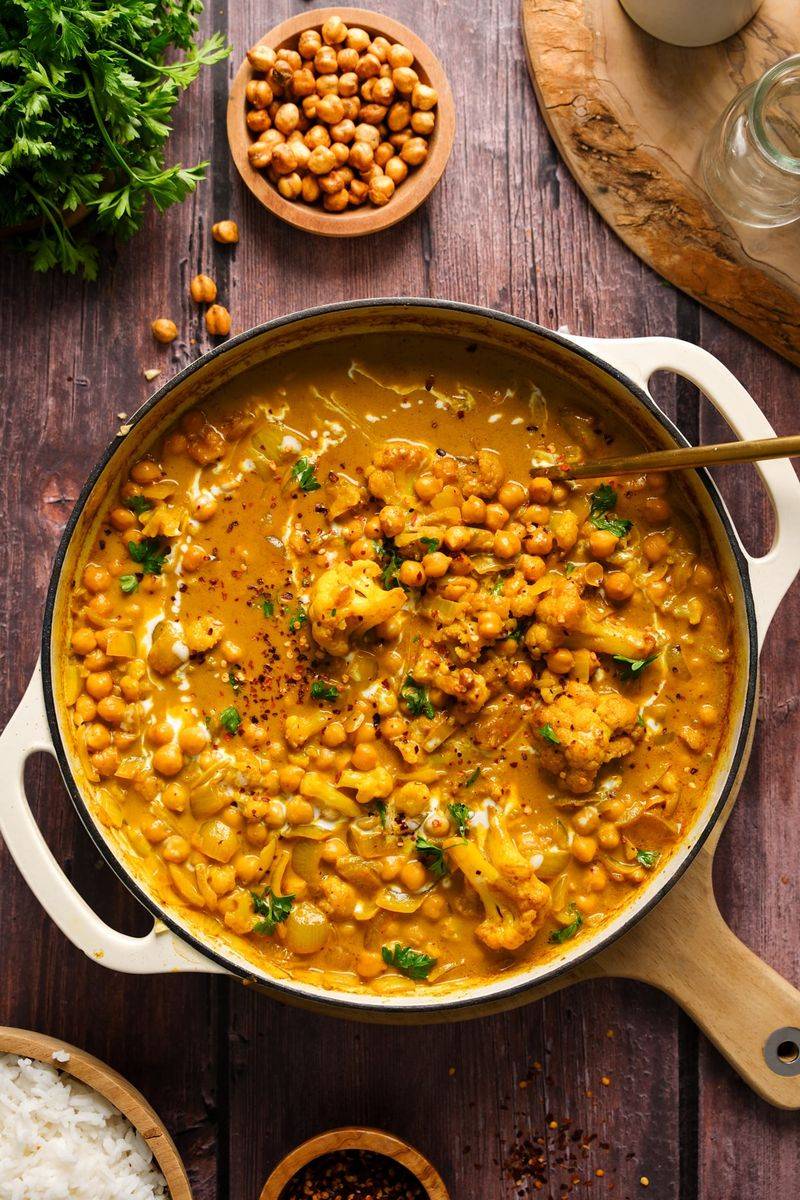 Creamy Vegan Coconut Chickpea Curry