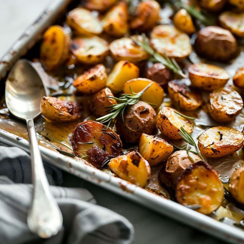 Crispy Rosemary Roast Potatoes