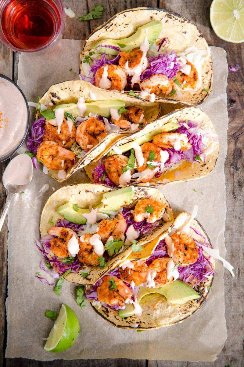 Mini Shrimp Tacos