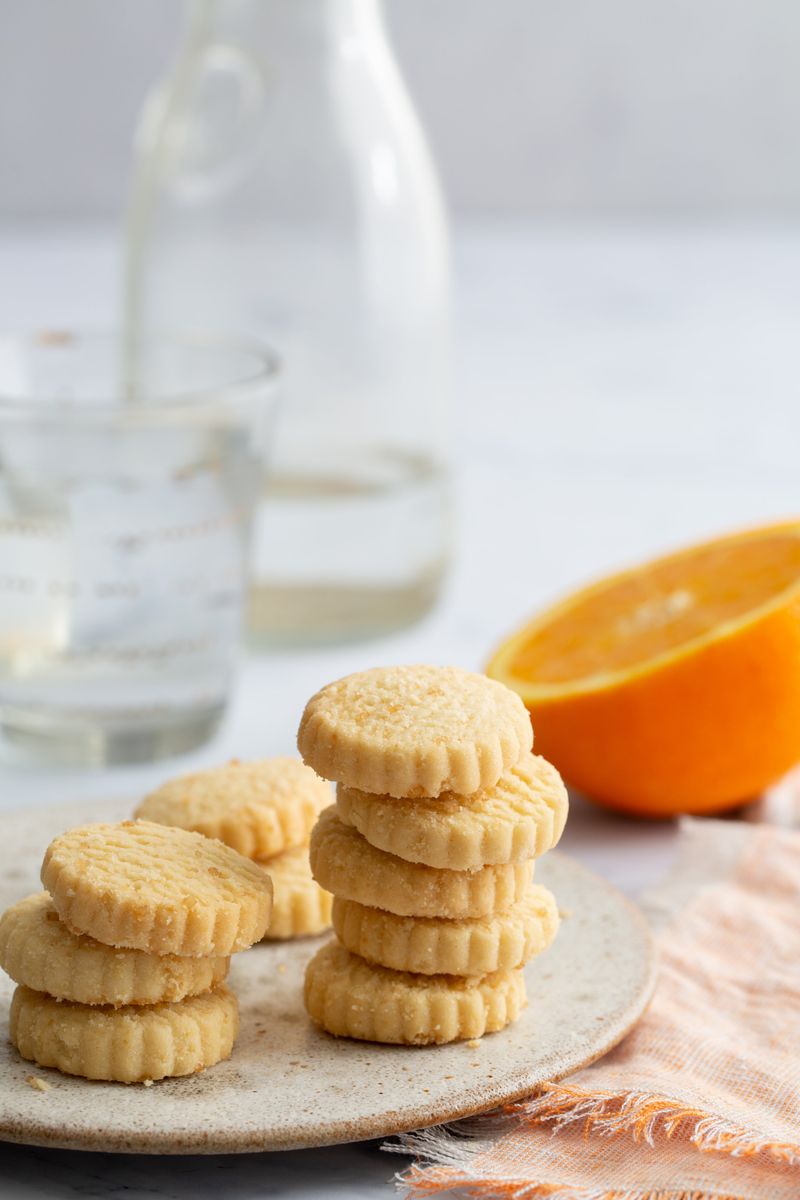 Orange Blossom Shortbread