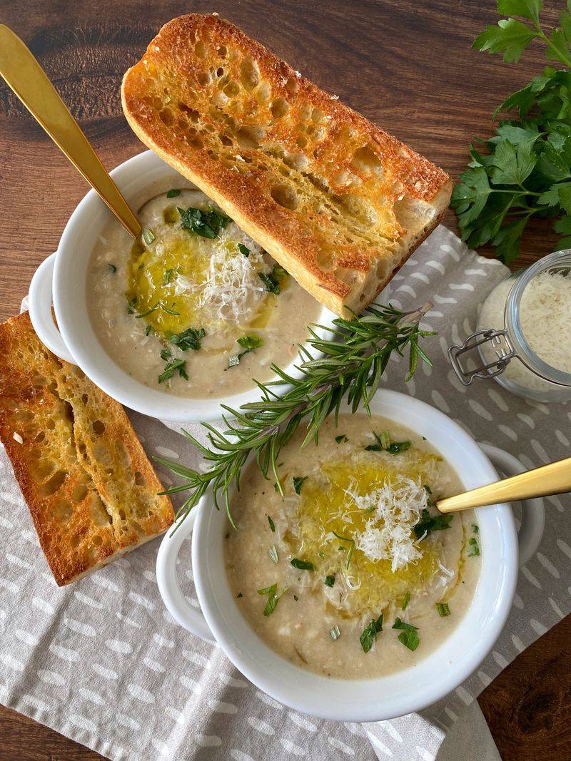 White Bean and Rosemary Soup