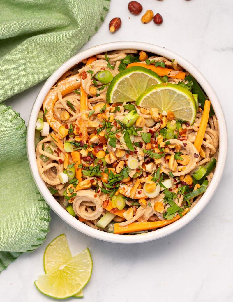 Peanut Noodle Pasta Salad