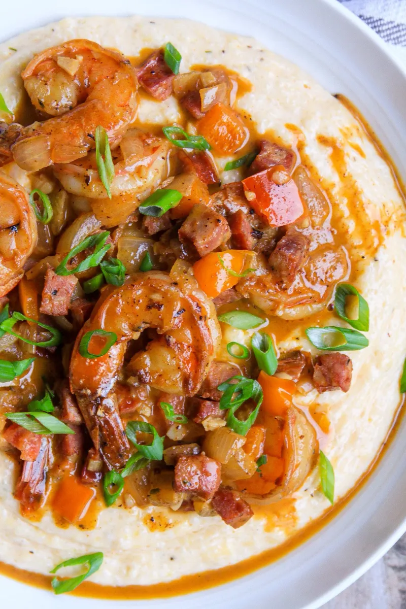 Cajun Shrimp and Grits