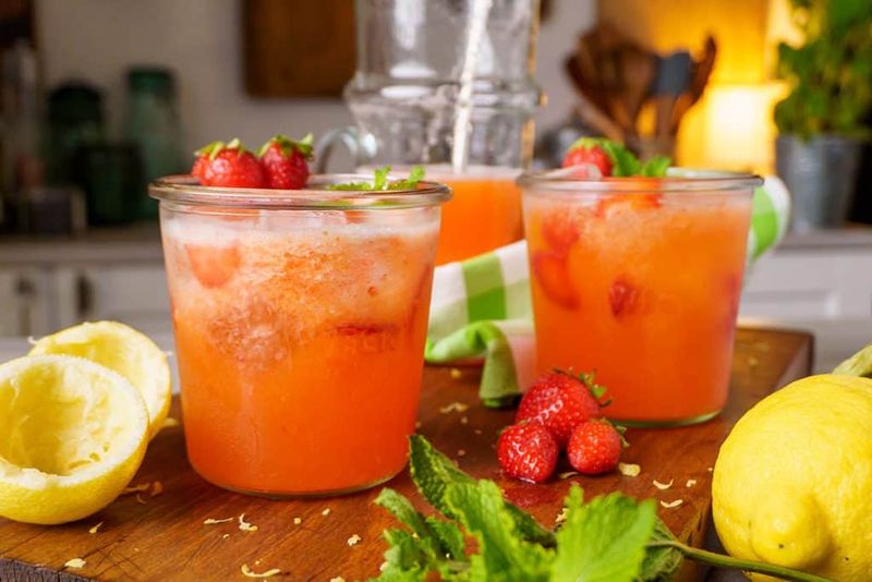 Black Pepper Strawberry Lemonade Twist