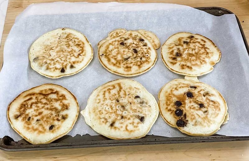 Chafing-Dish Pancakes