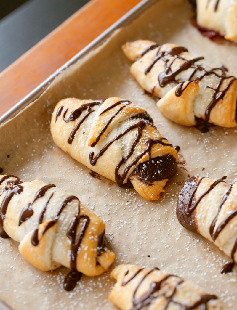 Nutella Crescent Rolls