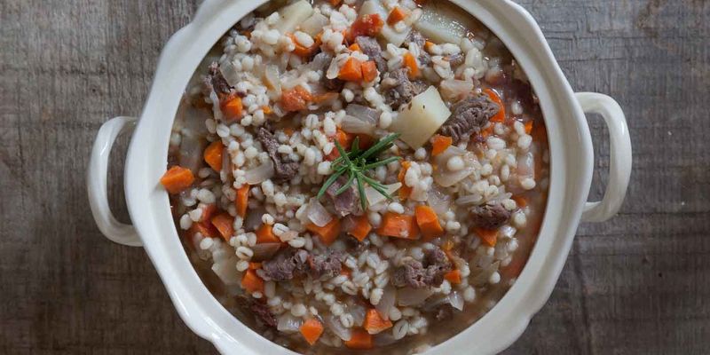 Mutton Broth with Barley