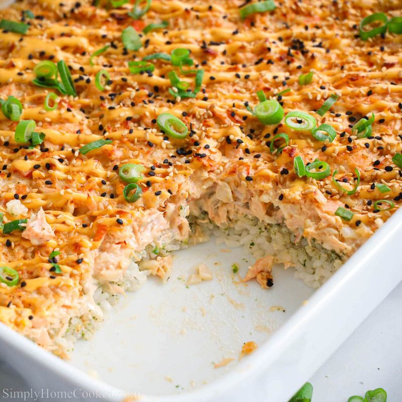 Salmon and Wild Rice Casserole (Alaska)