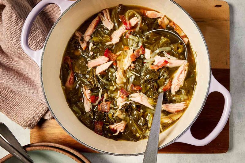 Turnip Greens (Often With Smoked Meat)
