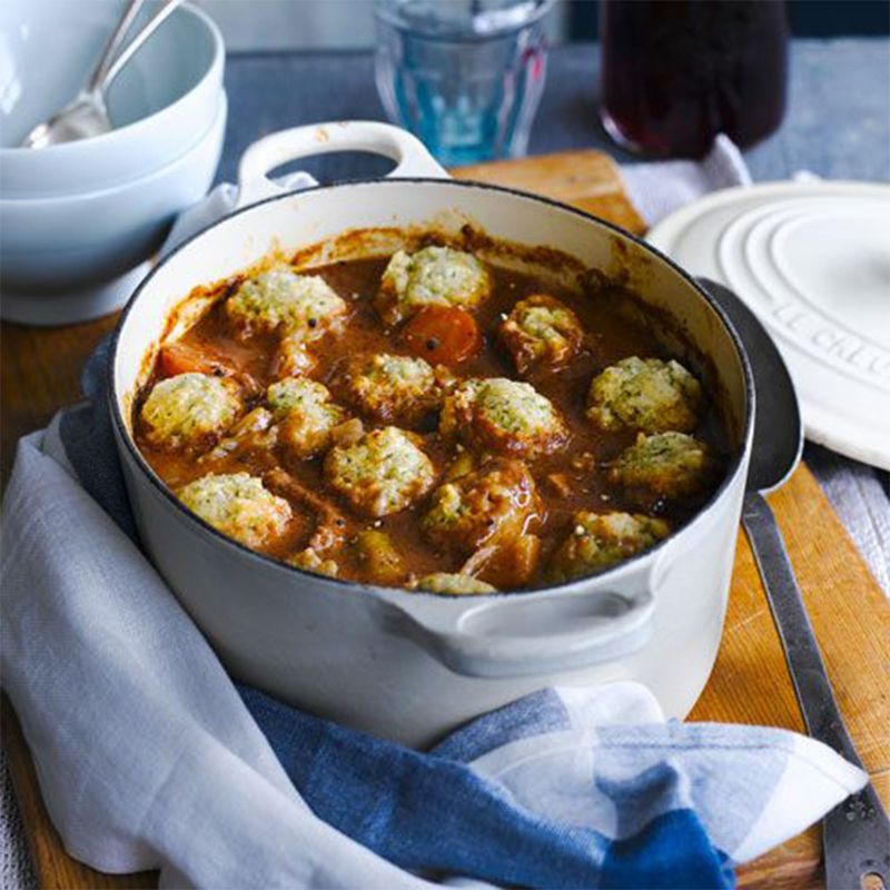 Beef Stew and Dumplings