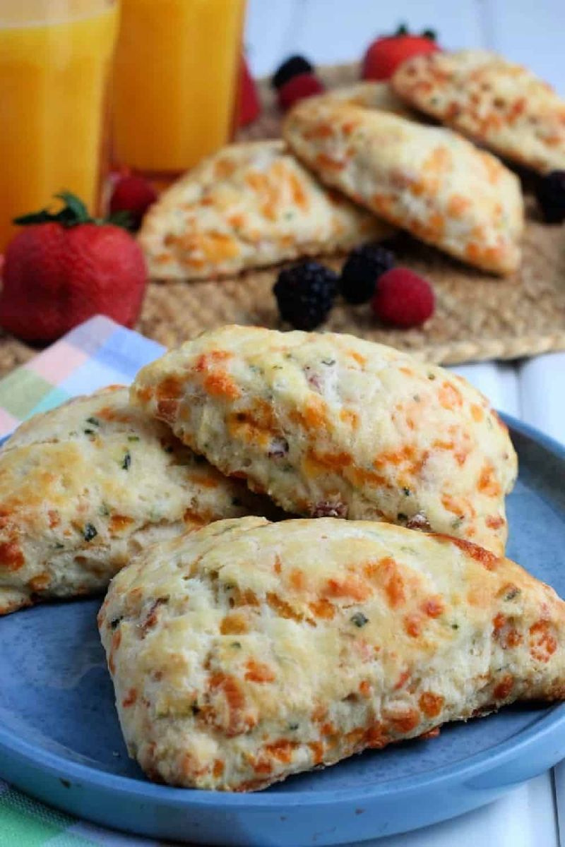 Bacon Cheddar Scones