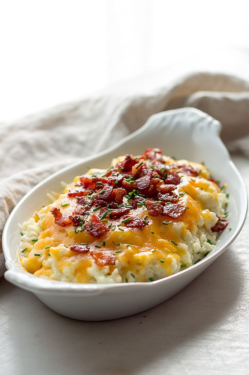 Loaded Cauliflower Mash