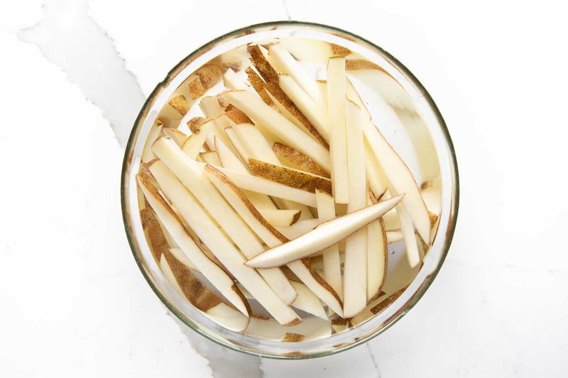 Soak To Remove Excess Starch