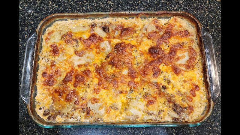 Elk and Potato Casserole (Wyoming)